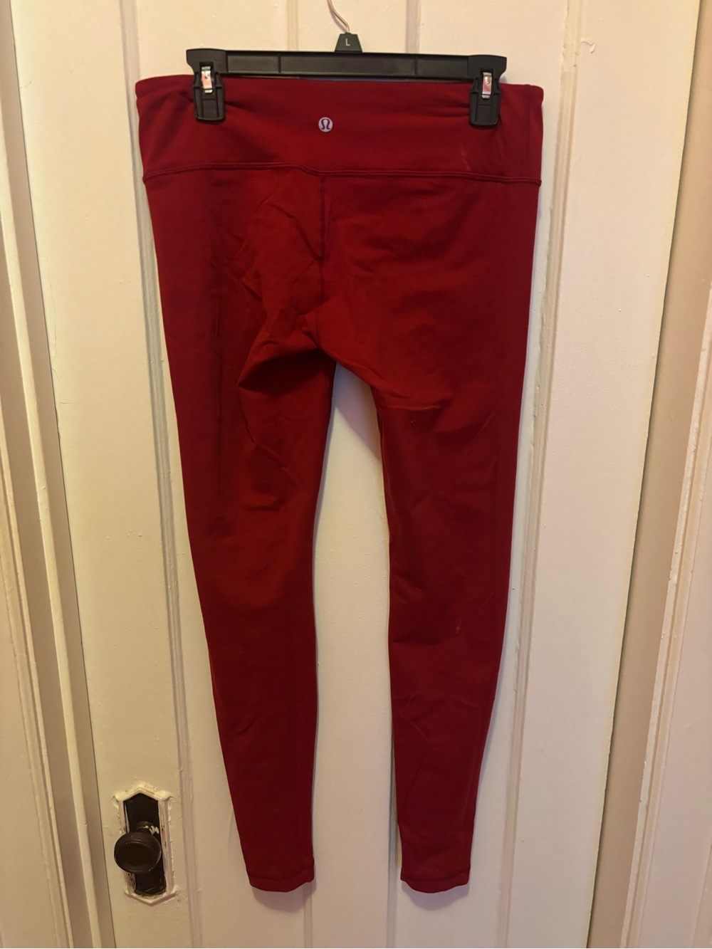 lululemon Women's Maroon Leggings - Picture 3 of 5